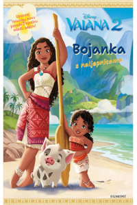 Vaiana 2: Bojanka s naljepnicama - naslovnica