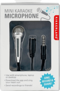 Mini Karaoke Microphone /silver - slika proizvoda