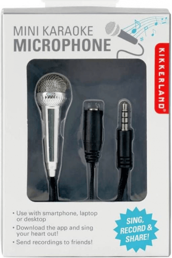 Mini Karaoke Microphone /silver - slika proizvoda