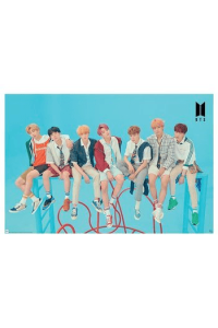 BTS - Poster "Group Blue" (91.5x61cm) - slika proizvoda