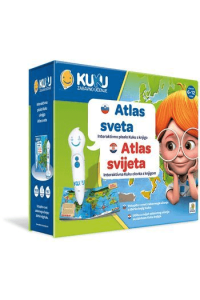 Interaktivna Kuku Olovka s Knjigom - Atlas Svijeta - naslovnica