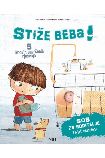 5 Tinovih savršenih rješenja: Stiže beba! (Slikovnica) - naslovnica