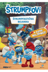 Štrumpfastična bojanka - naslovnica