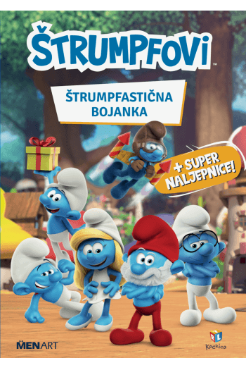 Štrumpfastična bojanka - naslovnica