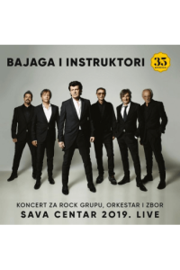 Bajaga i Instruktori - Koncert za rock grupu, orkestar i zbor CD - omot