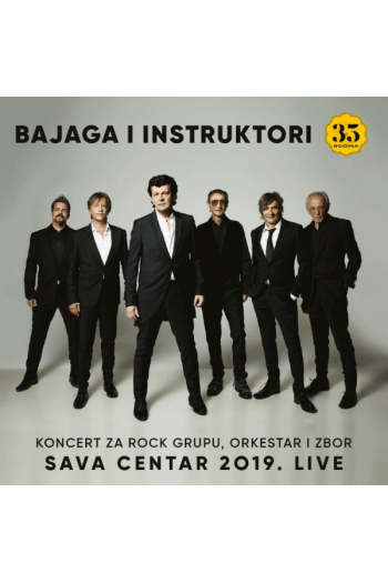 Bajaga i Instruktori - Koncert za rock grupu, orkestar i zbor CD - omot