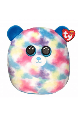 Plišanac Squishy Hope privjesak - pastelni medvjed