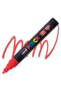 Marker Uni pc-5m Posca fl. crveni - slika proizvoda