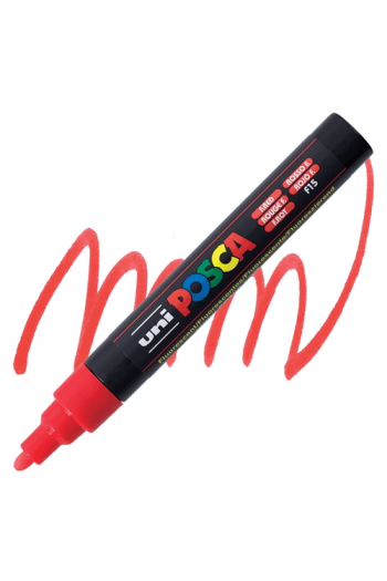 Marker Uni pc-5m Posca fl. crveni - slika proizvoda