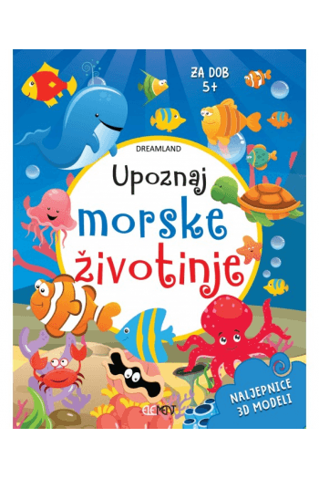 Upoznaj morske životinje (Slikovnica) - naslovnica