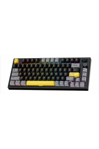 Tipkovnica gaming bežična mehanička Fantech Max fit 81 R. SW. MK910 VU crno-siva