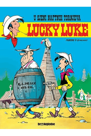 Lucky Luke Knjiga 35: U Sjeni Naftnih Tornjeva T.U. (Strip) - naslovnica