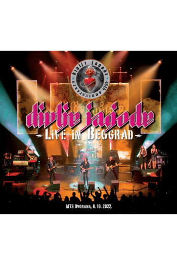 Divlje Jagode - Live In Beograd CD - omot