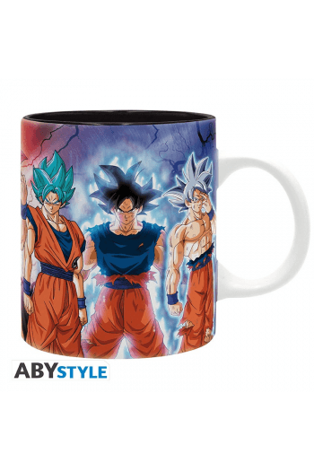 Dragon Ball Super - Mug - 320 ml - Goku Transformations - Subli - Box - slika proizvoda