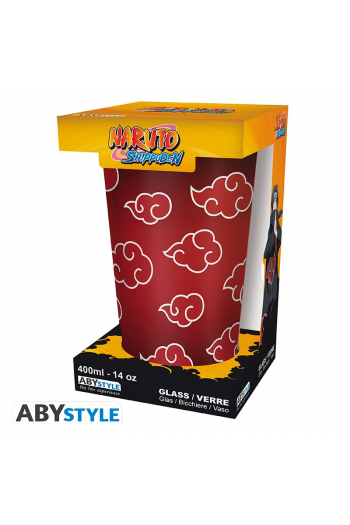 Naruto Shippuden - Large Glass - 400ml - Akatsuki - - slika proizvoda
