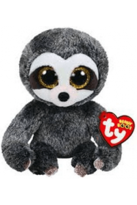 Beanie Boos DANGLER - grey sloth