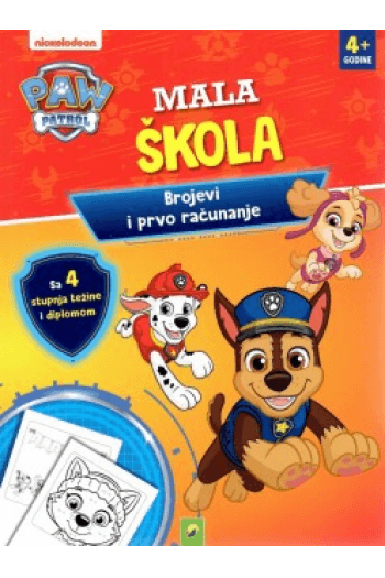 Paw Patrol – mala škola – crvena knjiga