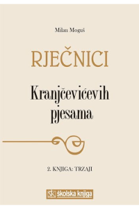 Rječnici Kranjčevićevih Pjesama - 2. Knjiga - Trzaji - naslovnica