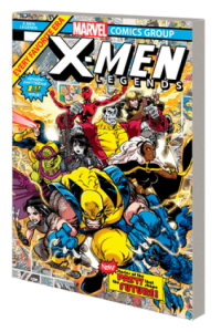 X-Men Legends: Past Meets Future (Strip) - naslovnica