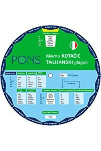 Memo kotačić TALIJANSKI glagoli