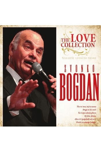 Zvonko Bogdan - Najljepše ljubavne pjesme CD - omot