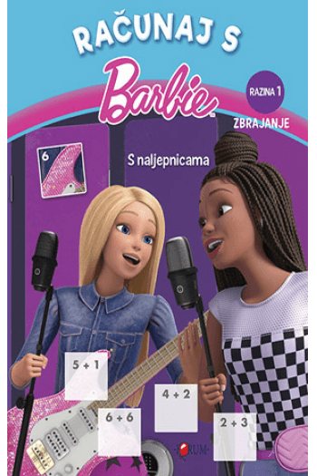 Računaj s Barbie - Razina 1 - Zbrajanje (Slikovnica) - naslovnica