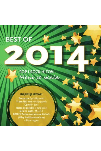 Meni se skače - Best of 2014 - Pop i rock hitovi CD - omot