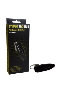 MM SLUŠALICA BLUETOOTH MONO BT-SE09 HANDSFREE crna - slika proizvoda