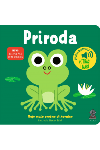 Moje male zvučne slikovnice: Priroda (Slikovnica) - naslovnica