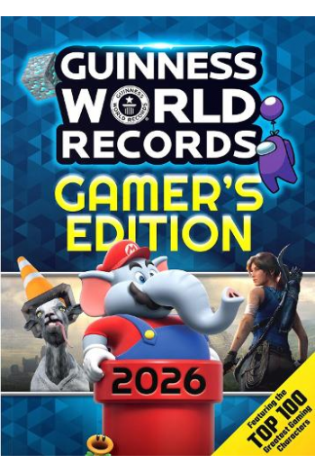 Guinness World Records Gamers edition 2026 - naslovnica