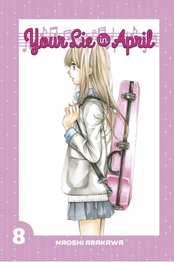 Your Lie in April, Vol. 08 (Manga) - naslovnica