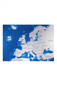 Karta Europe - Scratch My Travel Map