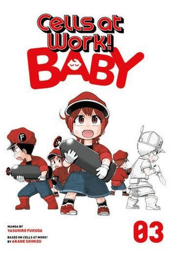 Cells at Work: Baby!, Vol. 03 (Manga) - naslovnica