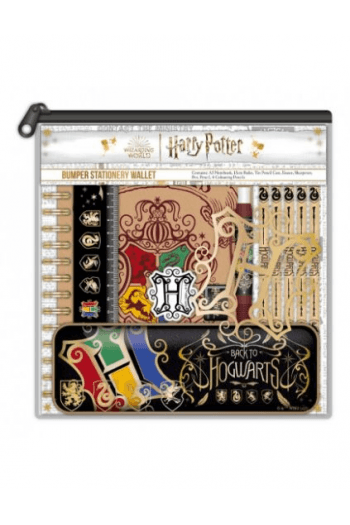 Blue Sky Harry Potter Bumper Stationery Set - Colourful Crest - slika proizvoda