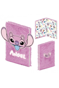 Pyramid Lilo & Stitch Angel Plush Notebook