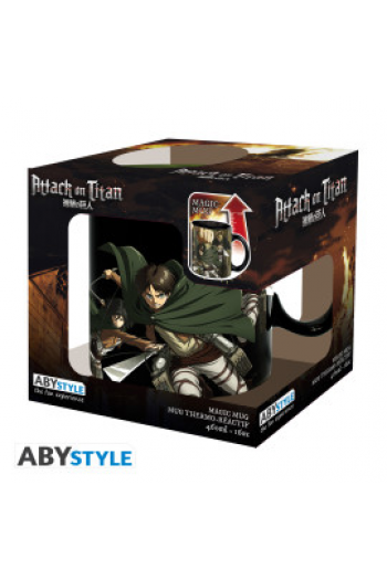 Attack On Titan - Mug Heat Change - 460 ml - TitanS3 -cardboard  V2 - slika proizvoda
