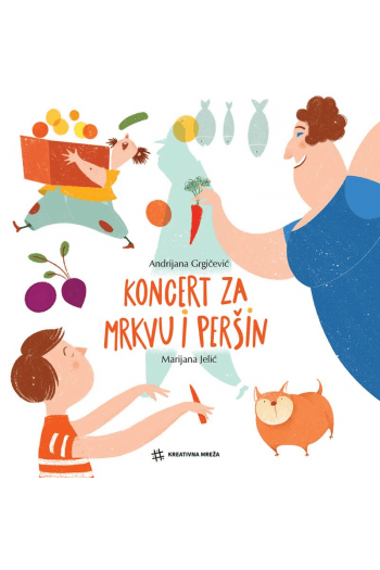Koncert za mrkvu i peršin (Slikovnica) - naslovnica