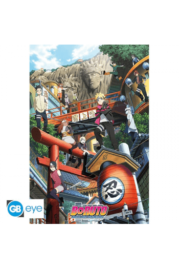 Boruto - Poster Maxi 91.5X61 - Groupe Konoha - slika proizvoda
