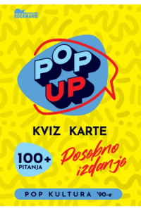 Pop Up kviz karte Pop kultura 90-e - slika proizvoda