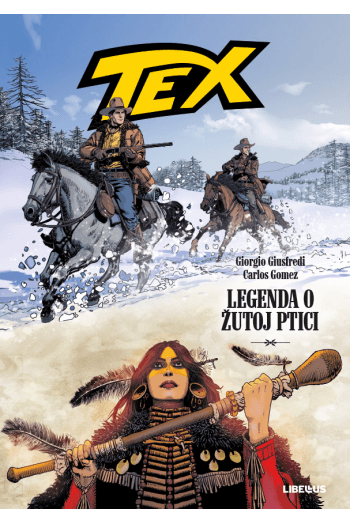 Tex Willer album 14: Legenda o Žutoj Ptici (Strip) - naslovnica