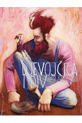 Djevojčica i div (Slikovnica) - naslovnica