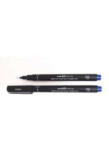 Marker Uni pin03-200 plavi - slika proizvoda