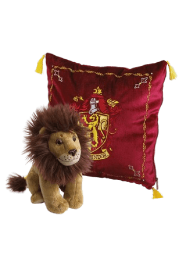 Noble Collection - Harry Potter - Plushes - Gryffindor House Mascot & Cushion - slika proizvoda
