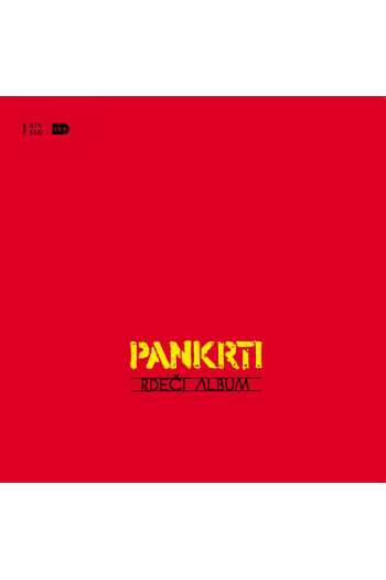 Pankrti - Rdeći album LP - omot