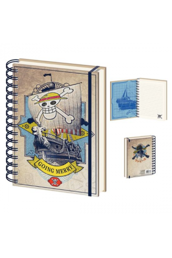 Pyramid One Piece A5 Wiro Notebook (Going Merry) - slika proizvoda