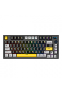 Tipkovnica gaming bežična mehanička Fantech Max fit 81 YS MK910Vibe RP sivo-crna - slika proizvoda