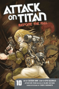 Attack on Titan: Before the Fall, Vol. 10 (Manga) - naslovnica