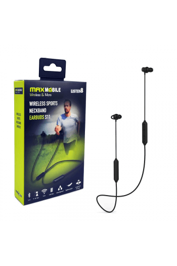 Maxmobile slušalice Bluetooth S11 stereo crna - slika proizvoda