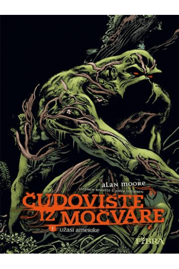 Čudovište iz močvare 3: Užasi Amerike (Strip) - naslovnica