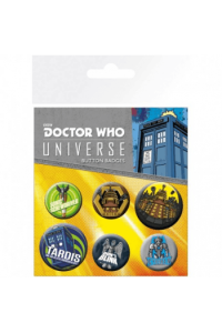 Doctor Who - Badge Pack - Alien Adventures - slika proizvoda
